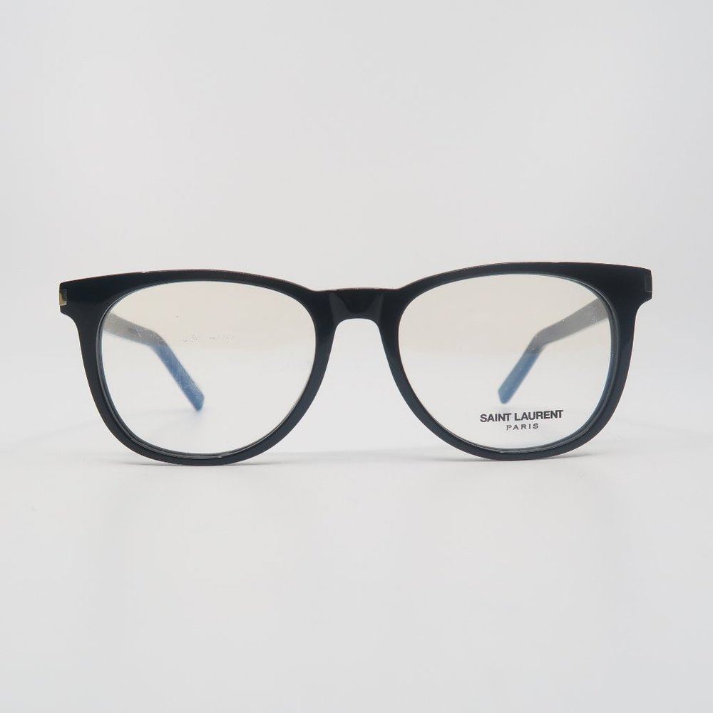 Saint Laurent SL 225 001 52mm Black New Unisex Eyeglasses.